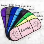 Wrap Your Beloved Companion in Comfort – Embroidered Custom Pet Towel with Paw Print – For Cherished Pets and Their Devoted Owners - Image 4