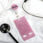 Sparkle with Purpose – Custom Glitter ID Badge Reel & Badge Buddy – For Nurses, Doctors & Medical Heroes - Image 5