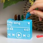 Echoes of Your Favorite Songs – Custom Guitar Pick Holder & Colorful Picks – For Music Lovers and Guitarists - Image 2