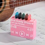 Echoes of Your Favorite Songs – Custom Guitar Pick Holder & Colorful Picks – For Music Lovers and Guitarists - Image 3