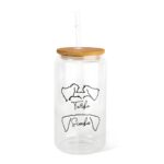 Celebrate Your Bond – Custom Dog Ear Glass Can with Bamboo Lid – For Cherished Dog Moms & Dads - Image 11