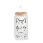 Celebrate Your Bond – Custom Dog Ear Glass Can with Bamboo Lid – For Cherished Dog Moms & Dads - Image 12
