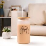 Celebrate Your Bond – Custom Dog Ear Glass Can with Bamboo Lid – For Cherished Dog Moms & Dads - Image 4