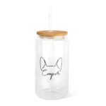 Celebrate Your Bond – Custom Dog Ear Glass Can with Bamboo Lid – For Cherished Dog Moms & Dads - Image 10
