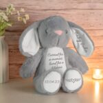 Comforting Memory Bunny – Personalized Baby Loss & Miscarriage Keepsake Plush with Custom Text - Image 4