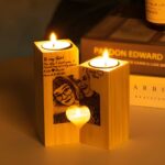 Illuminate Your Love Story – Custom Photo Wooden Candlesticks – A Cherished Keepsake for Couples - Image 9