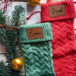 Add a Cozy Touch to Your Fireplace with Personalized Knitted Christmas Stockings – Custom Rustic Holiday Decor for Families, Kids & Friends - Image 3