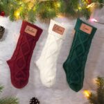 Add a Cozy Touch to Your Fireplace with Personalized Knitted Christmas Stockings – Custom Rustic Holiday Decor for Families, Kids & Friends - Image 5