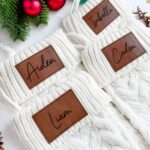 Add a Cozy Touch to Your Fireplace with Personalized Knitted Christmas Stockings – Custom Rustic Holiday Decor for Families, Kids & Friends - Image 6
