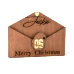 Carry Warm Wishes – Custom Wooden Money Envelope – For Cherished Birthdays and Christmas Moments - Image 8