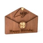 Carry Warm Wishes – Custom Wooden Money Envelope – For Cherished Birthdays and Christmas Moments - Image 9