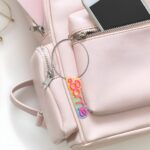 Carry Joy in Color – Custom Rainbow Bag Tag Keychain – For Kids and Friends' Back to School & Holiday Cheer - Image 3