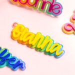 Carry Joy in Color – Custom Rainbow Bag Tag Keychain – For Kids and Friends' Back to School & Holiday Cheer - Image 6