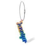 Carry Joy in Color – Custom Rainbow Bag Tag Keychain – For Kids and Friends' Back to School & Holiday Cheer - Image 9