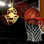 Celebrate Your Game – Custom Basketball Necklace with Name & Number – For Athletes, Coaches, and Fans - Image 2