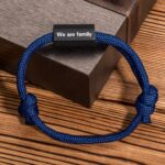 Carry Your Story Close – Engraved Sail Rope Bracelet – For Him, A Family Bond to Treasure - Image 2
