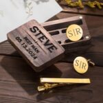 Celebrate His Moment – Engraved Cufflinks & Tie Clip Set – For Fathers, Groomsmen, and Cherished Men - Image 3