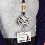 Sparkle with Wild Grace – Custom Glitter Lanyard & Beaded Keychain – For Teachers, Colleagues, and Animal Lovers - Image 8