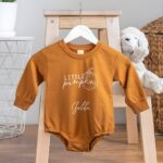 Embrace Autumn Magic – Custom Little Pumpkin Romper for Baby’s First Fall Celebration - Image 2