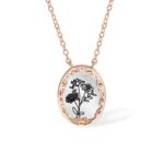 Embrace Your Loved Ones in Bloom – Custom Birth Flower Bouquet Necklace – A Cherished Keepsake for Her Special Moments - Image 6