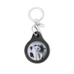 Hold Their Memory Close – Custom Leather Pet Photo Keychain – A Tender Tribute for Pet Lovers - Image 9