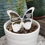 Embrace Eternal Love – Custom Butterfly Memorial Stake – Honoring Mom or Grandma in Heaven - Image 2