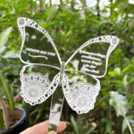Embrace Eternal Love – Custom Butterfly Memorial Stake – Honoring Mom or Grandma in Heaven - Image 3