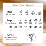 Embrace Family Blooms – Custom Birth Flower Ring in Sterling Silver – A Cherished Keepsake for Her - Image 10