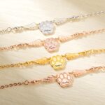 Carry Their Love Forever – Sterling Silver Pet Paw Angel Wing Bracelet – For Cherished Pet Moms - Image 5