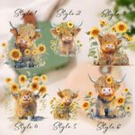 Carry Joy and Creativity – Charming Highland Cow Sewing Kit – For Women Who Treasure Crafting Moments - Image 9