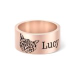 Carry Their Memory Close – Sterling Silver Pet Photo Ring – A Tender Tribute for Cherished Companions - Image 3