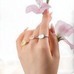 Embrace Your Loved Ones – Custom Birth Flower Ring – A Cherished Keepsake for Mom and Grandma - Image 4