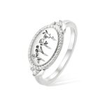 Embrace Your Loved Ones – Custom Birth Flower Ring – A Cherished Keepsake for Mom and Grandma - Image 6