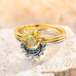 Embrace Eternal Harmony – Celestial Sun & Moon Couple Rings – For Lovers United by Cosmic Balance - Image 5