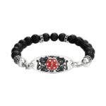 Embrace Peace of Mind – Custom Engraved Medical Alert Bracelet – A Loving Gift for Grandma & Grandpa - Image 14