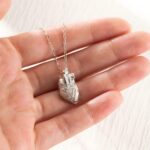 Wear Your Heart's Story – Engraved Anatomical Heart Necklace – A Tribute for Medical Heroes - Image 7