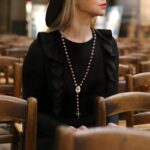 Embrace Faith and Memory – Photo Rosary Beads Necklace – A Tender Keepsake for Her Spiritual Journey - Image 6