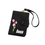 Carry Your Birth Month’s Bloom – Tri-Fold Vegan Leather Wallet – A Cherished Keepsake for Her - Image 9