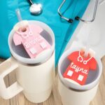 Custom medical tumbler topper for dedicated professionals