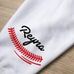 Cheer with Heart – Custom Baseball Jersey Shirt & Hoodie – For Moms and Family Fans - Image 4