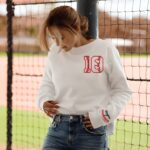 Cheer with Heart – Custom Baseball Jersey Shirt & Hoodie – For Moms and Family Fans - Image 6