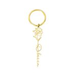 Carry Your Story – Birth Flower Name Keychain – A Cherished Keepsake for Her Special Moments - Image 10