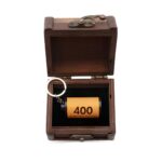 Personalized film roll keychain capturing cherished memories