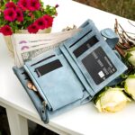 Carry Your Story – Cross Birth Flower Tri-Fold Wallet – A Thoughtful Keepsake for Her Special Day - Image 4