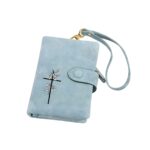 Carry Your Story – Cross Birth Flower Tri-Fold Wallet – A Thoughtful Keepsake for Her Special Day - Image 6