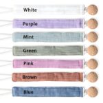 Keep Little Smiles Close – Custom Name Pacifier Strap – A Tender Keepsake for Babies and Newborns - Image 6