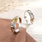 Embrace the Bond – Custom Highland Cow Ring – A Cherished Gift for Mom and Daughter - Image 3