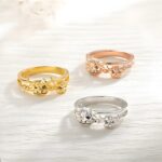 Embrace the Bond – Custom Highland Cow Ring – A Cherished Gift for Mom and Daughter - Image 4