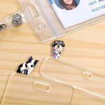 Custom pet portrait badge topper for heartfelt connection