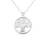 Embrace Everlasting Love – Heart Tree Birthstone Necklace – A Cherished Token for Her Most Special Moments - Image 2